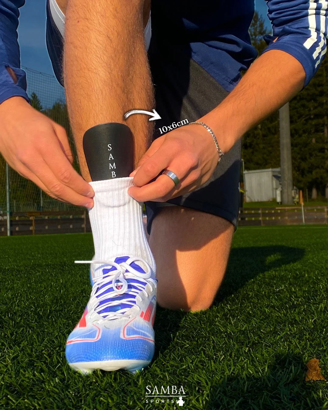 SAMBA Mini Shin pads 10x6cm
